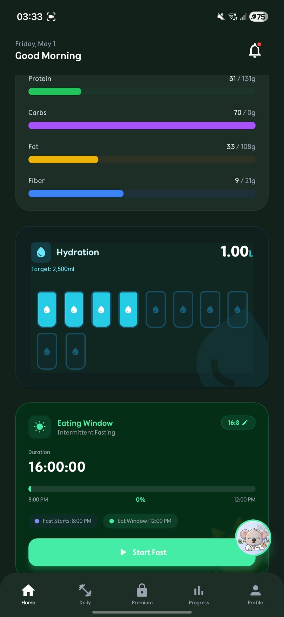 BiteGuide UI 1